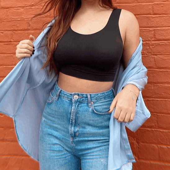 Plus Size Ice Silk Comfort Bra