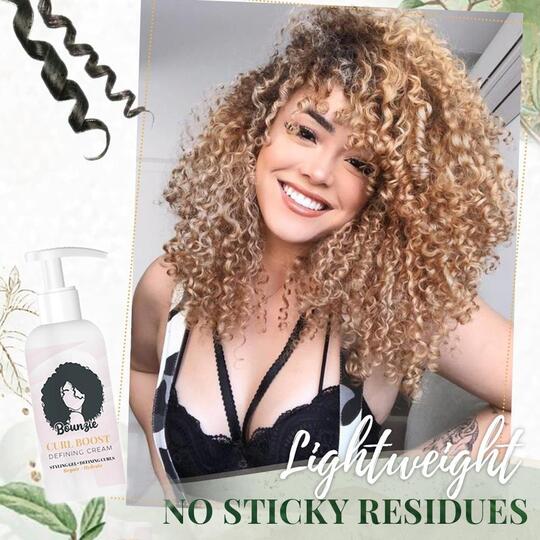 BounzieCurls Hair Booster Cream