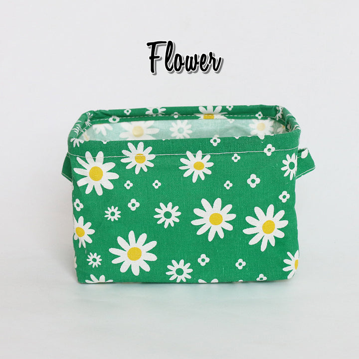 Foldable Canvas Cartoon Storage Box