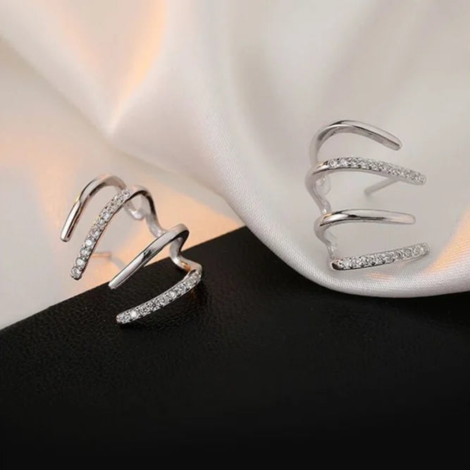 Shiny Crystal Earrings