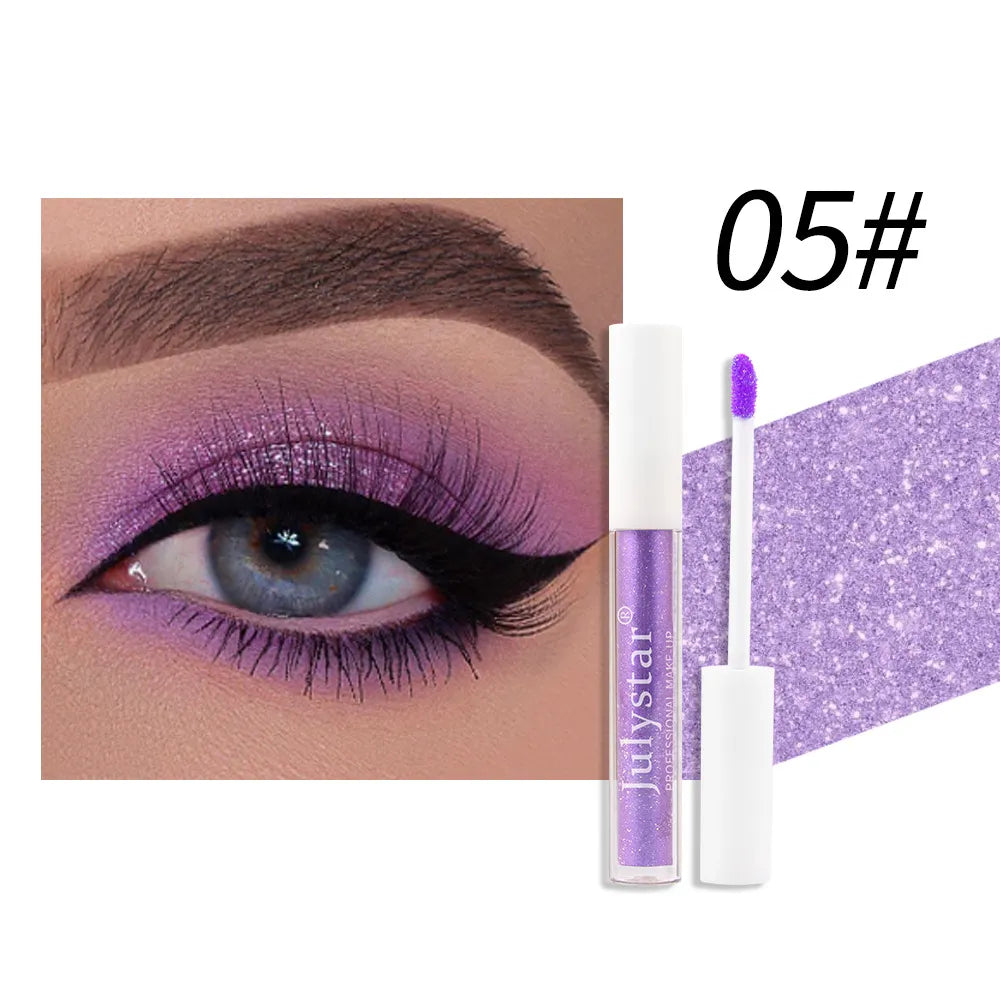 (🔥Mothers Day Sale 50% OFF )-JULYSTAR 10 Colors Liquid Glitter Eyeshadow Set