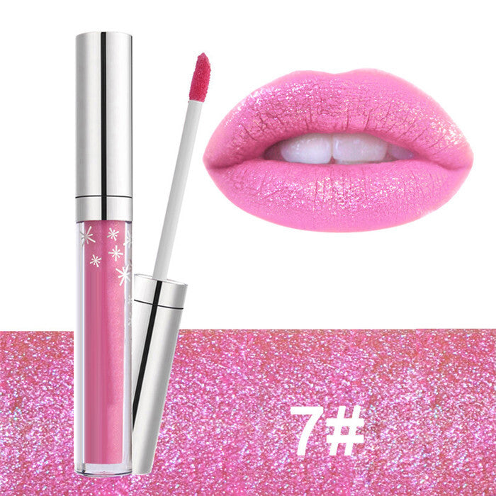 7 colors lip gloss long lasting shiny gloss liquid lipstick