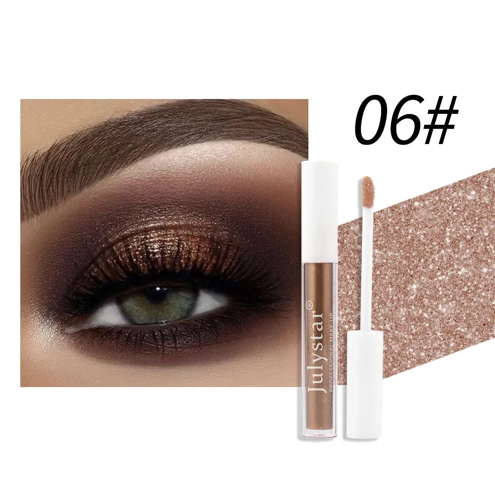 (🔥Mothers Day Sale 50% OFF )-JULYSTAR 10 Colors Liquid Glitter Eyeshadow Set