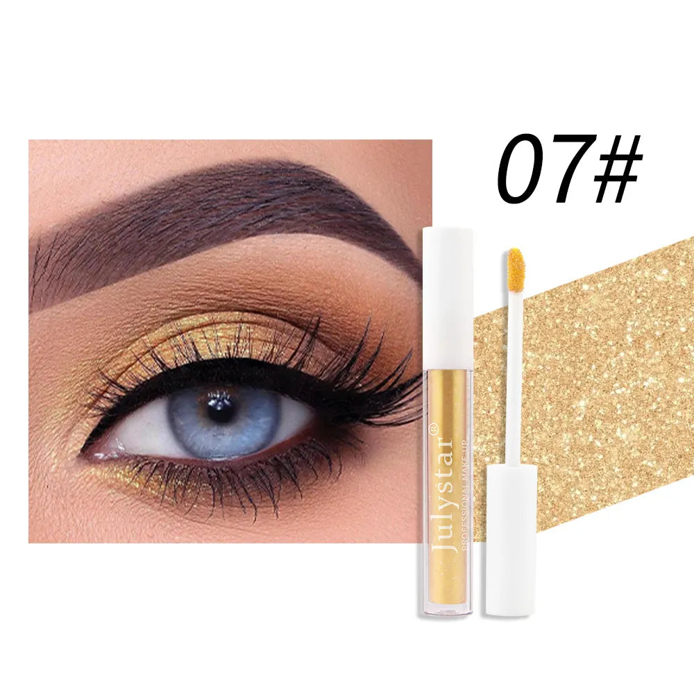(🔥Mothers Day Sale 50% OFF )-JULYSTAR 10 Colors Liquid Glitter Eyeshadow Set