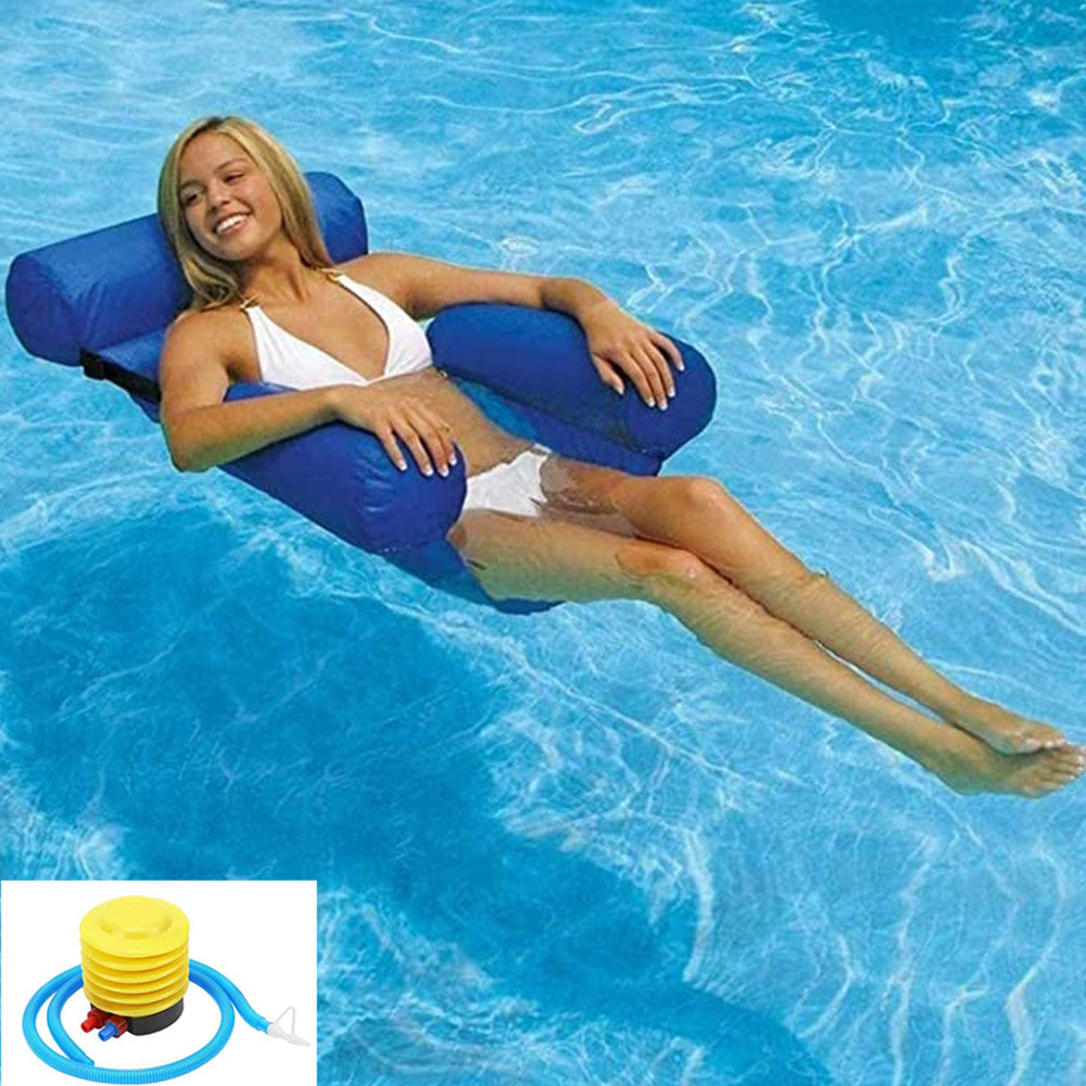 Swimming Floating Bed and Lounge Chair