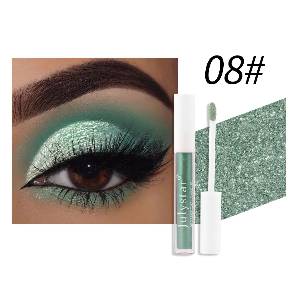 (🔥Mothers Day Sale 50% OFF )-JULYSTAR 10 Colors Liquid Glitter Eyeshadow Set