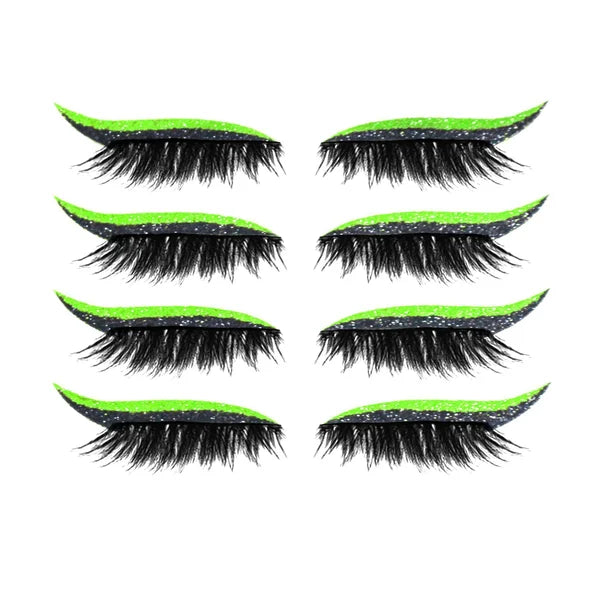 2024 New Reusable Eyeliner And Eyelash Stickers