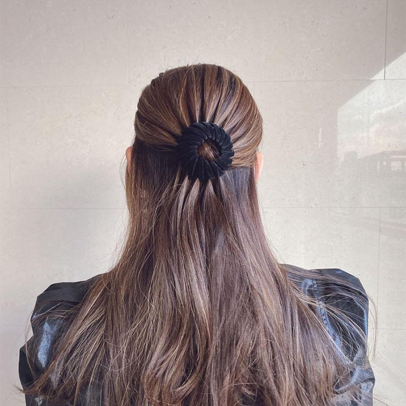 Lazy Bird s Nest Plate Hairpin