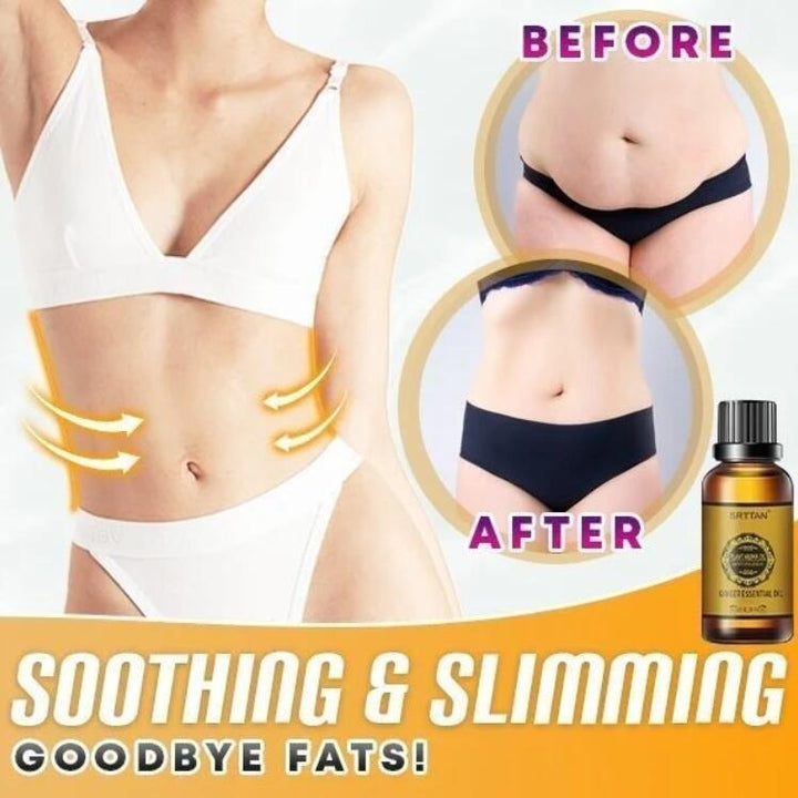 🔥Buy 1Get 1 Free🔥-Belly Drainage Ginger Oil