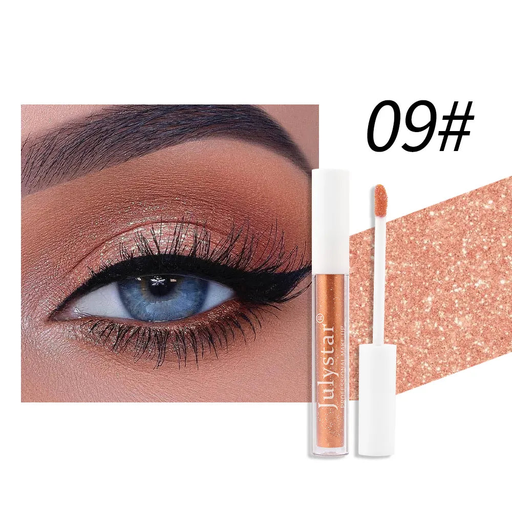 (🔥Mothers Day Sale 50% OFF )-JULYSTAR 10 Colors Liquid Glitter Eyeshadow Set