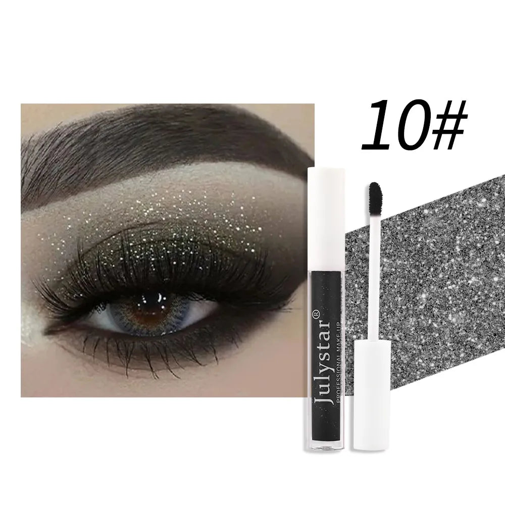 (🔥Mothers Day Sale 50% OFF )-JULYSTAR 10 Colors Liquid Glitter Eyeshadow Set