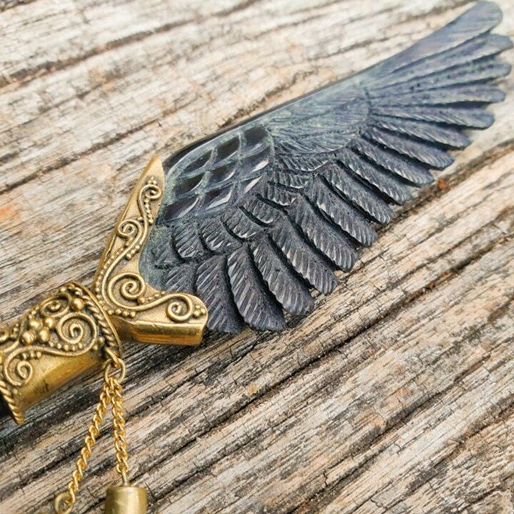 Angels Wing Unicorn Pegasus Hair Stick