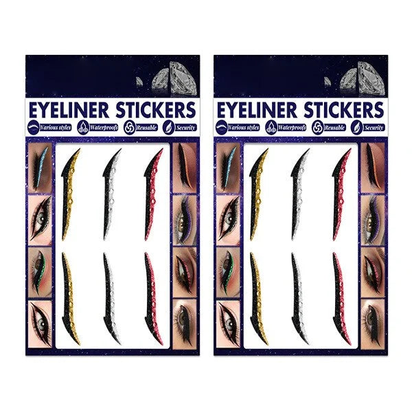 🔥Last Day 49% OFF -Reusable Eyeliner And Eyelash Stickers