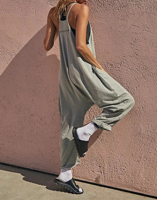 LAST DAY 70% OFF🔥Wide Leg Jumpsuit with Pockets