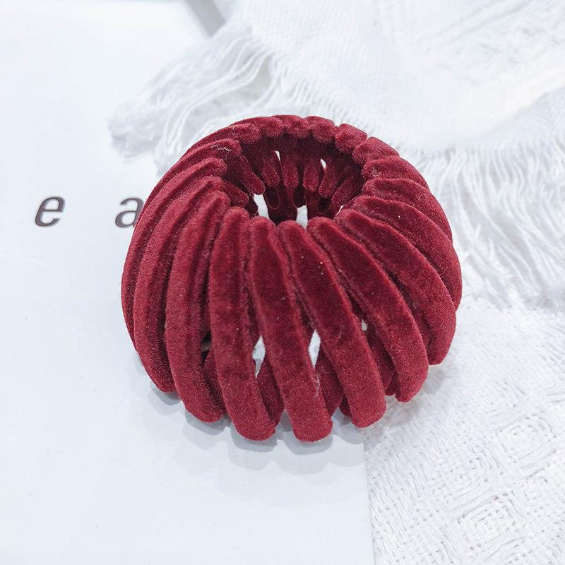 Lazy Bird s Nest Plate Hairpin