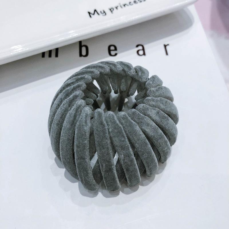 Lazy Bird s Nest Plate Hairpin