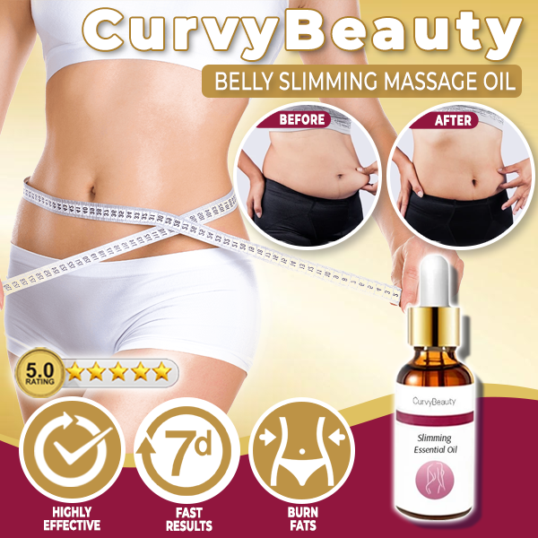 CurvyBeauty Belly Slimming Massage Oil