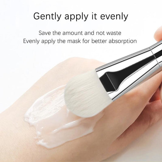 Double Ended With Digging Spoon Facial Mask Brush