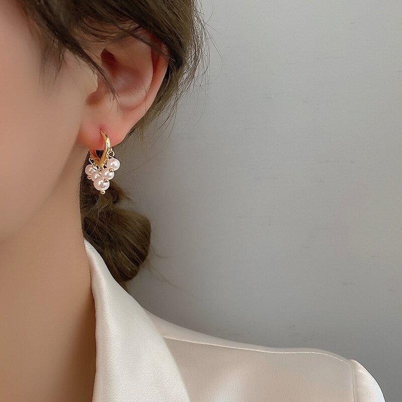 FRENCH DESIGN BALL DROP EARRINGS