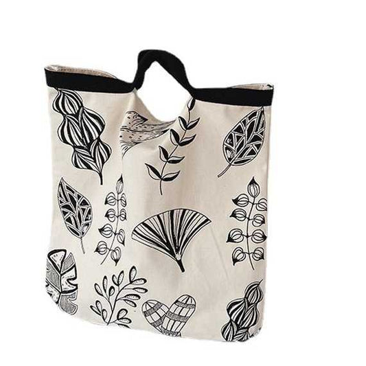 Fashionable Large Capacity Graffiti Canvas Bag