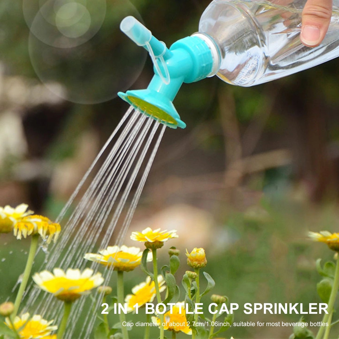 2 In 1 Bottle Cap Sprinkler