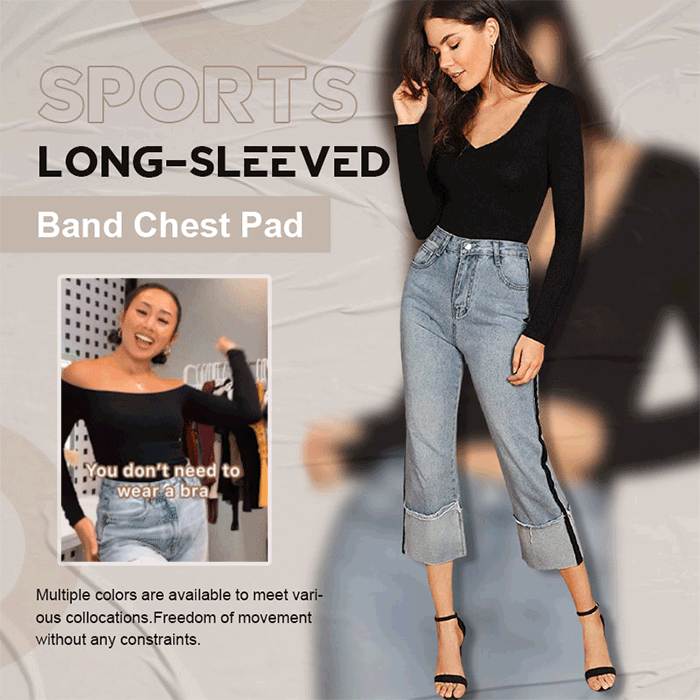 Sports Long Sleeved Band Chest Pad