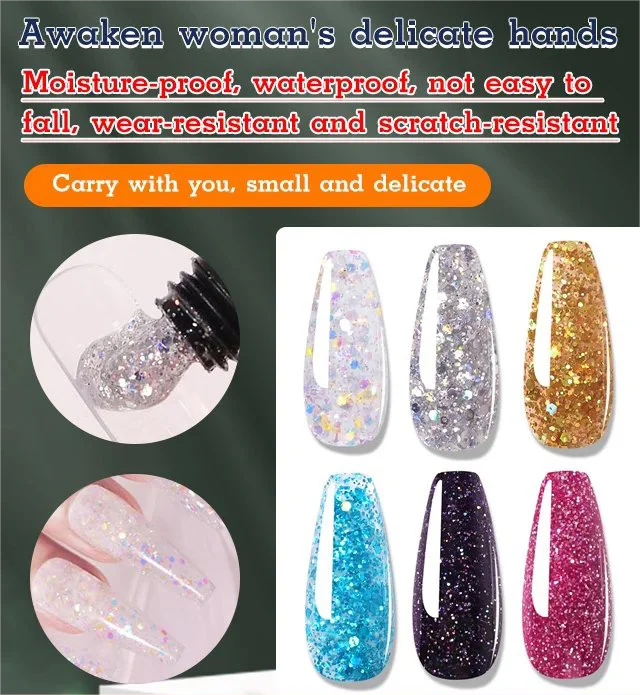 Painless quick nail extension gel