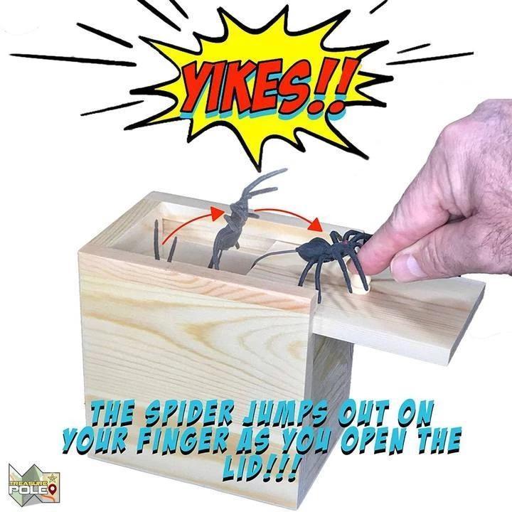 Super Funny Crazy Prank Gift Box Spider