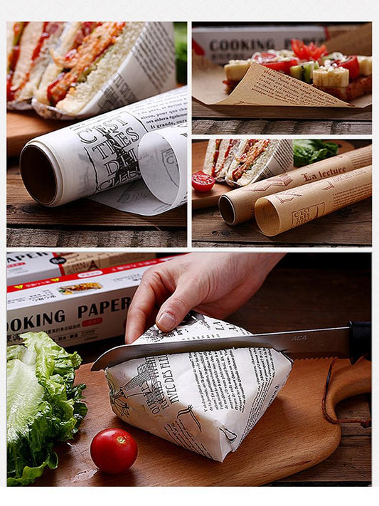 High Temperature Resistant Waterproof And Greaseproof Baking Paper