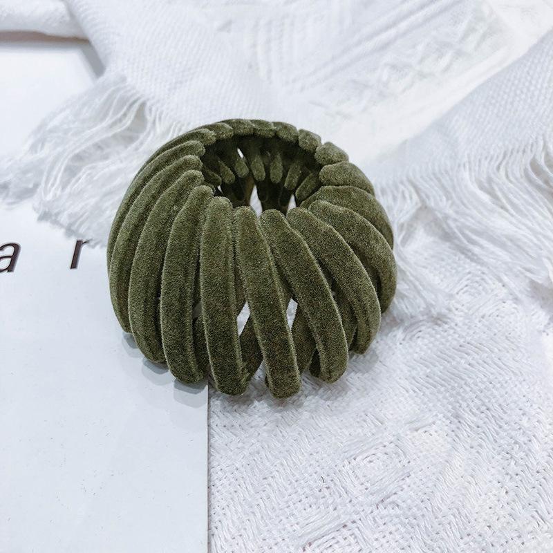 Lazy Bird s Nest Plate Hairpin