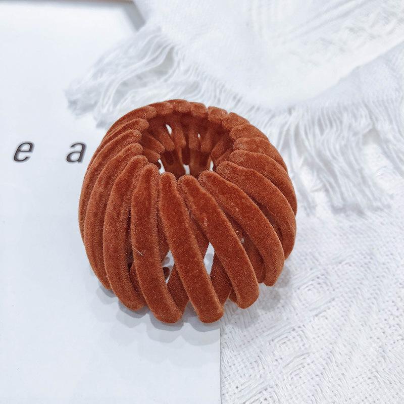 Lazy Bird s Nest Plate Hairpin