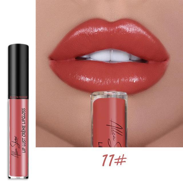 2025 NEW 12 Color Waterproof Long Lasting Moist Lip Gloss Plumper Liquid Lipstick