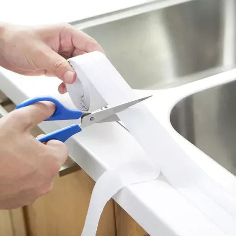 Magic Anti-Mold Peel & Stick Selfadhe Sive Caulk Tape Strip