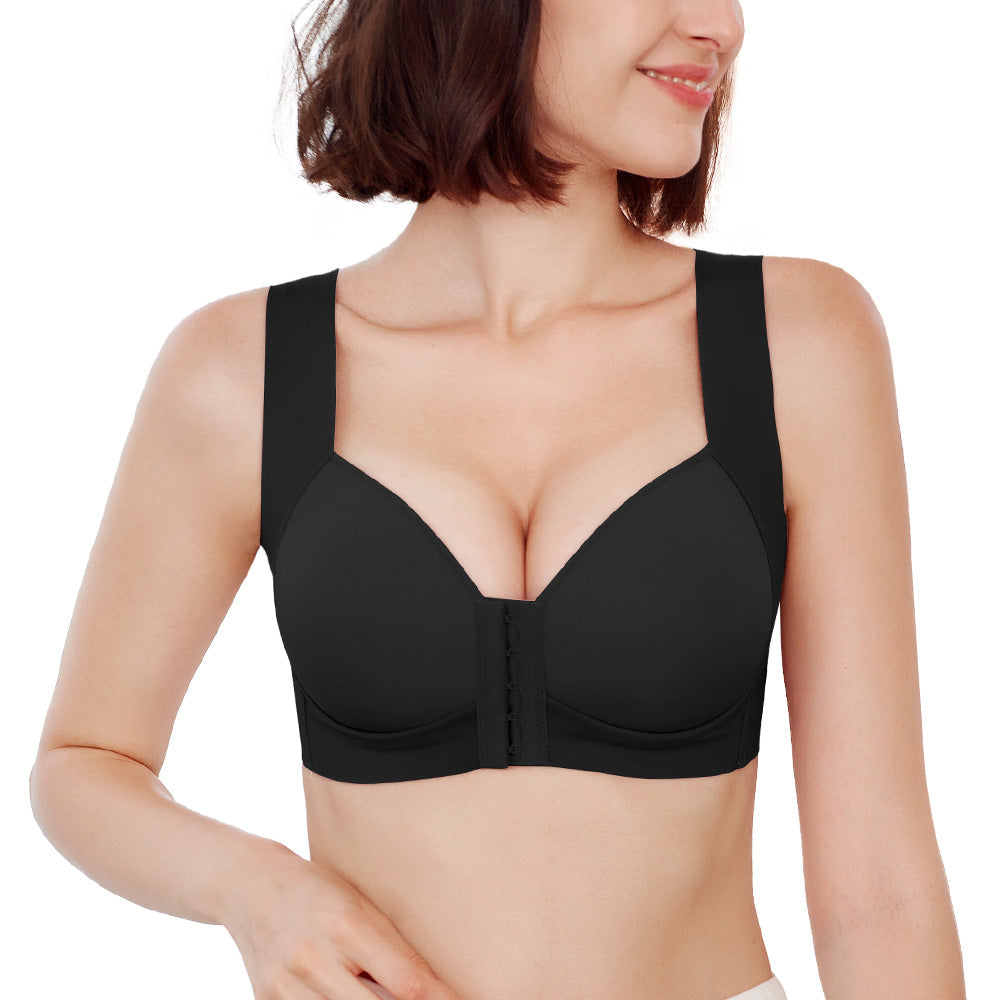 Underwear Seamless Push Up Sexy Bra Front Closure Bras Plus Size