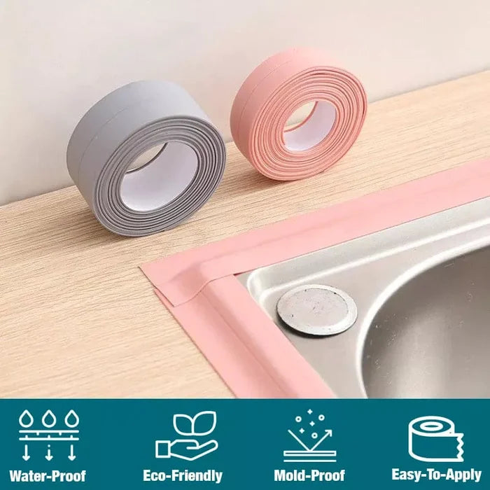 Magic Anti-Mold Peel & Stick Selfadhe Sive Caulk Tape Strip