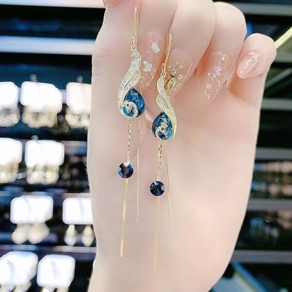 HOT SALE Beautiful peacock earrings