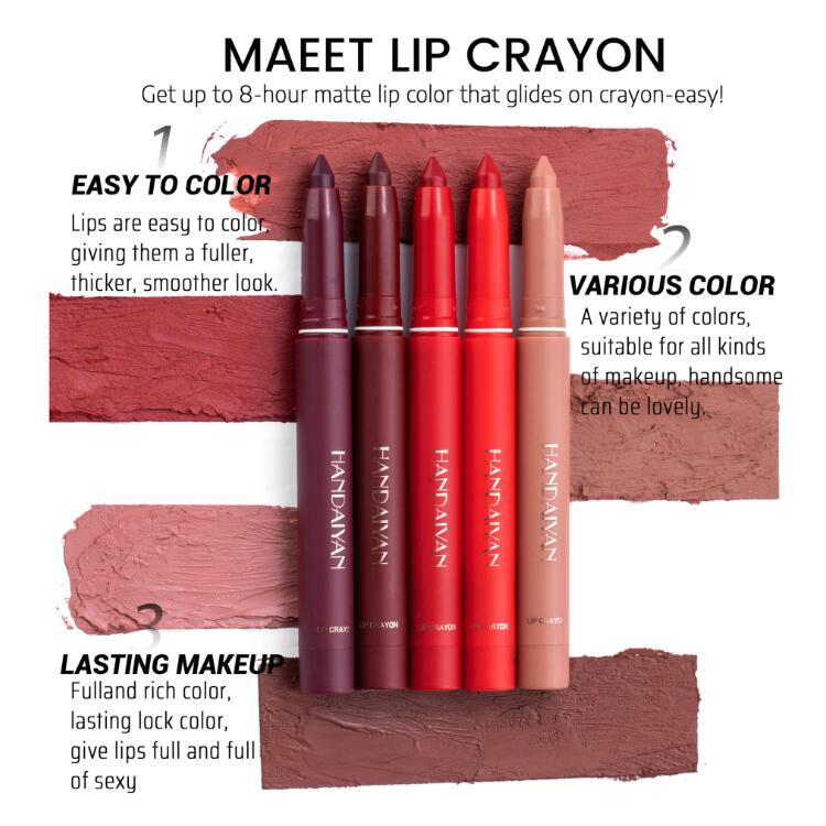 12 Colors Matte Lipstick Pen