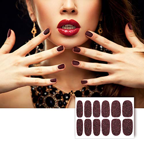 Glitter Nail Self Decals