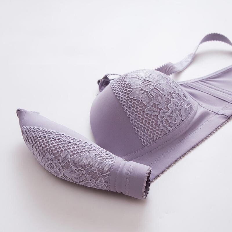 2022 Plus Size Bra Women Underwear Wire Free Comfort Soft Thin Breathable