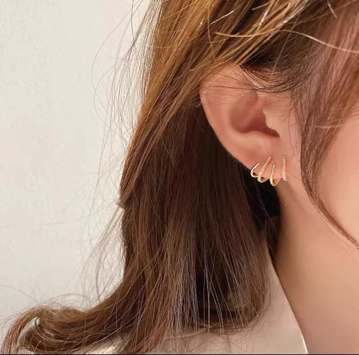 Shiny Crystal Earrings