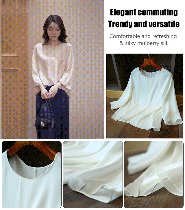 Elegant And Graceful Silk Blouse