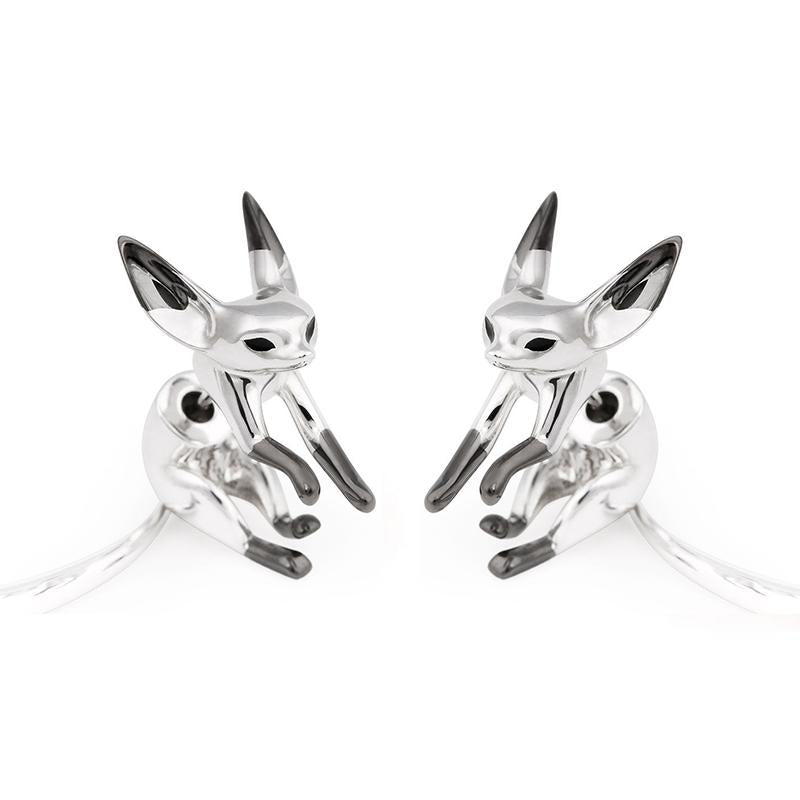 WAGGING TAIL FOX EARRINGS