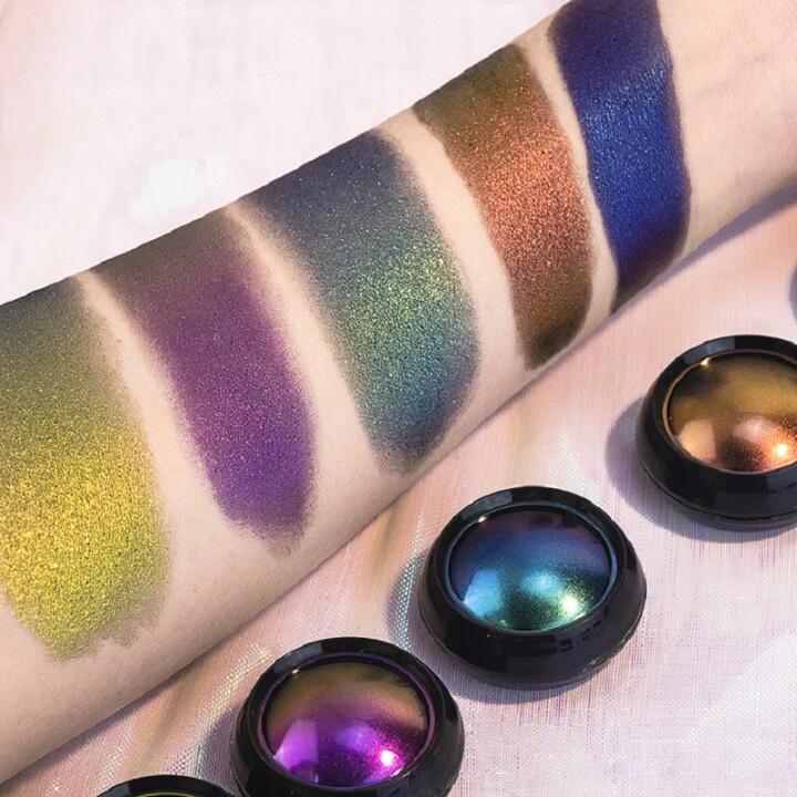 Optical Chameleon Eyeshadow Diamond Gloss Shiny High Gloss Mono Eyeshadow