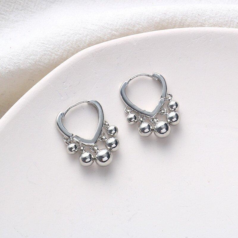 FRENCH DESIGN BALL DROP EARRINGS