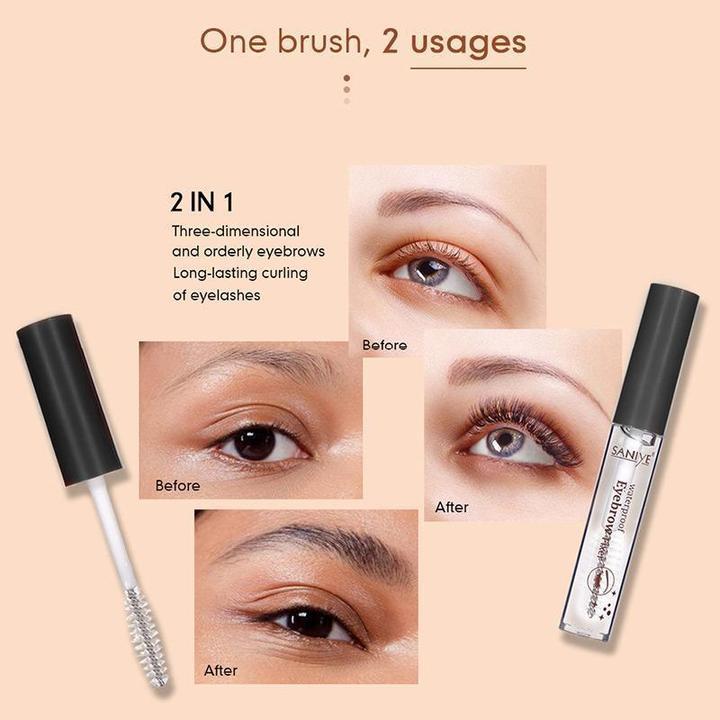 Eyebrow styling gel
