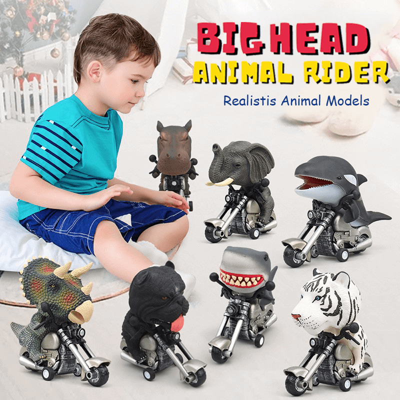 Big Head Animal Rider