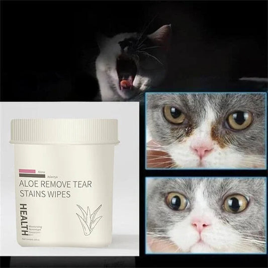 Pet Tear Stain Wipes