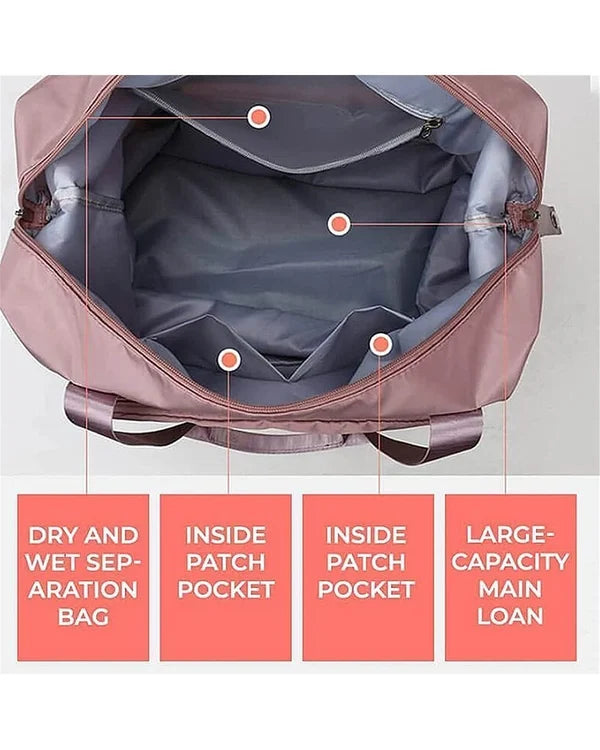 (🔥Hot Sale NOW- SAVE 50% OFF🔥) Collapsible Waterproof Large Capacity Travel Handbag
