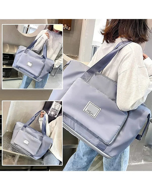 (🔥Hot Sale NOW- SAVE 50% OFF🔥) Collapsible Waterproof Large Capacity Travel Handbag