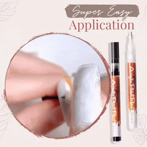 Ultra Thin Curve Manicure Felt Pen